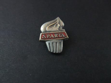 Sparta bromfiets logo emaille pin met schroef